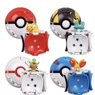 Pokemon 4 Stk. Pokeball / Pokebälle