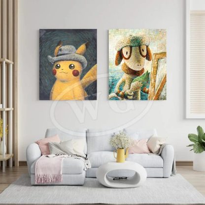 Pokemon Poster Van Gogh – Bild 2