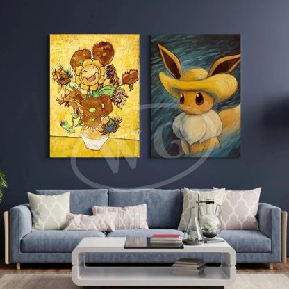 Pokemon Poster Van Gogh – Bild 4