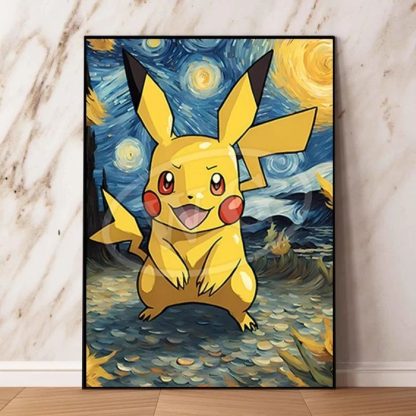 Pokemon Poster Van Gogh – Bild 17