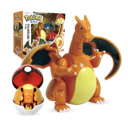 Pokemon Figuren Pokeball Set mit Pikachu, Glurak, Bisaflor, Turtok, Garados – Bild 11