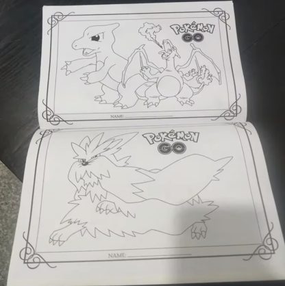Pokemon Ausmalbilder Malbuch – Bild 2