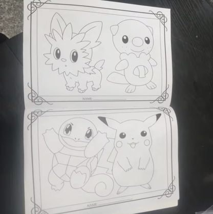 Pokemon Ausmalbilder Malbuch – Bild 3