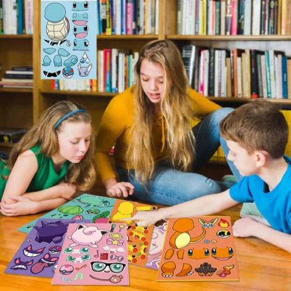 Kinder-Puzzle-Aufkleber – Bild 3