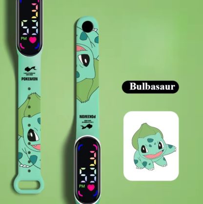 Pokemon Uhr LED Wasserdicht – Bild 3