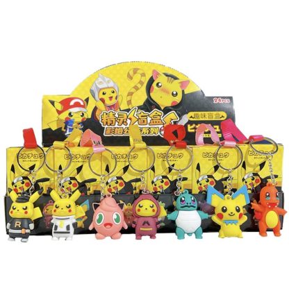 Pokemon Schlüsselanhänger 4 Stk. – Bild 2