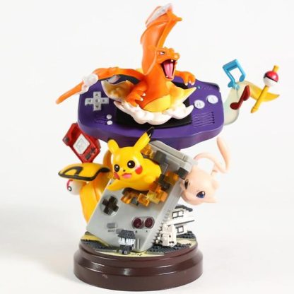 Pokemon Figur  Gameboy Pikachu Glurak und Mewtu – Bild 2