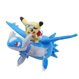 Pokemon Kuscheltier  Pikachu Auf Latios
