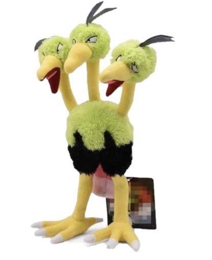 Pokemon Kuscheltier Dodri Shiny