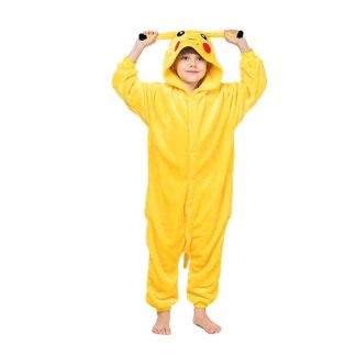 Pokemon Kostüm / Onesie Kind Pikachu