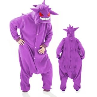 Pokemon Kostüm / Onesie Gengar