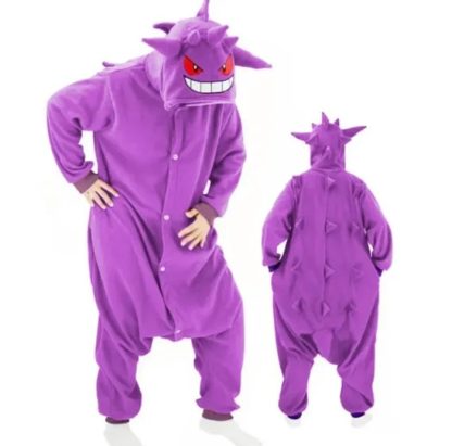Pokemon Kostüm / Onesie Gengar