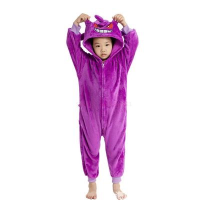 Pokemon Kostüm / Onesie Gengar – Bild 2
