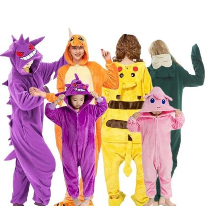 Pokemon Kostüm / Onesie Gengar – Bild 4