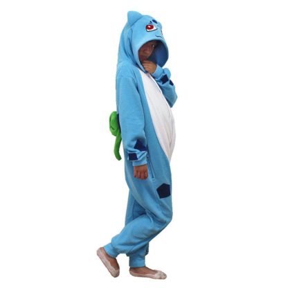 Pokemon Kostüm | Onesie Kind Bisasam – Bild 2