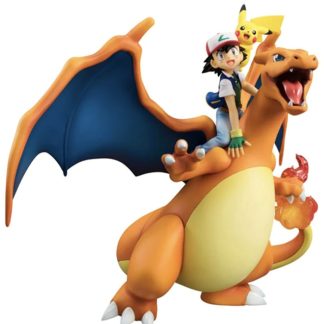 Pokemon Figuren Ash Ketchum & Charizard / Glurak