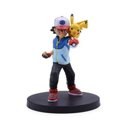 Pokemon Figur  Pikachu und Ash – Bild 2