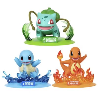 Pokemon Figur Glumanda Bisasam Schiggy