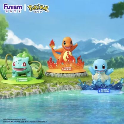 Pokemon Figur Glumanda Bisasam Schiggy – Bild 5