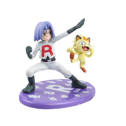 Pokemon Figur James und Mauzi – Bild 3