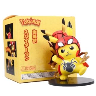 Pokemon Figur Pikachu Spider Man