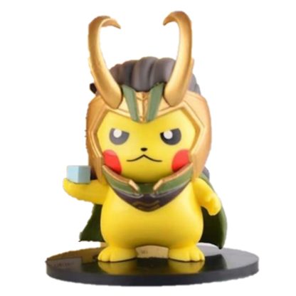 Pokemon Figur  Pikachu Loki – Bild 2