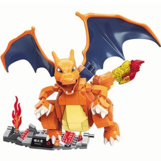 Pokemon Baustein Glurak