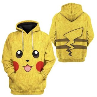 Pokemon Hoodie Pikachu