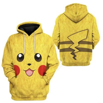 Pokemon Hoodie Pikachu