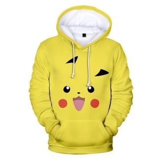 Pokemon Hoodie Pikachu Kawaii