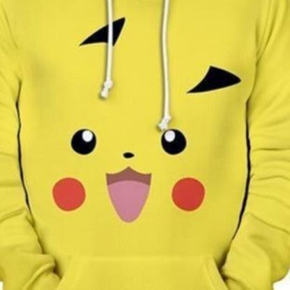 Pokemon Hoodie Pikachu Kawaii – Bild 2