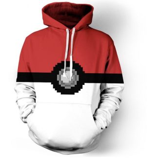 Pokemon Hoodie Pokeball