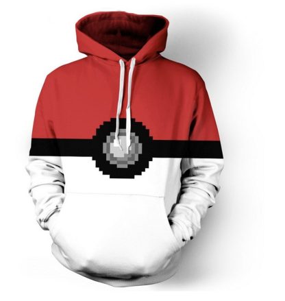 Pokemon Hoodie Pokeball