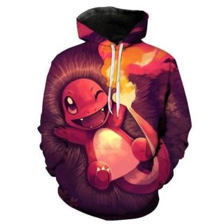 Pokemon Hoodie Glumanda Baby