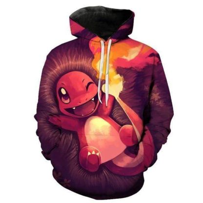 Pokemon Hoodie Glumanda Baby