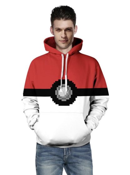 Pokemon Hoodie Pokeball – Bild 4