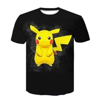 Pokemon T-Shirt Elektrisch Pikachu