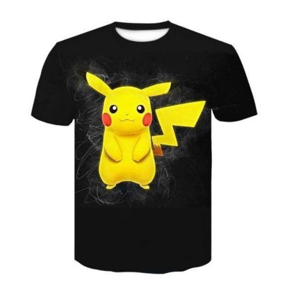 Pokemon T-Shirt Elektrisch Pikachu