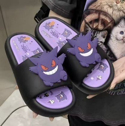 Pokemon Gengar Badelatschen / Hausschuhe – Bild 2