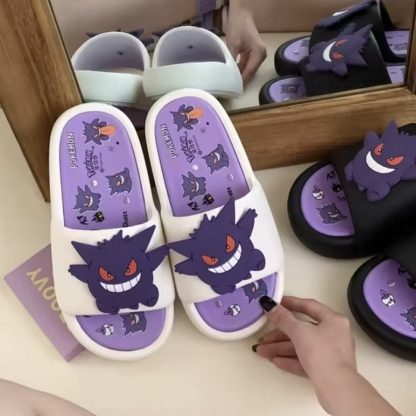 Pokemon Gengar Badelatschen / Hausschuhe – Bild 5