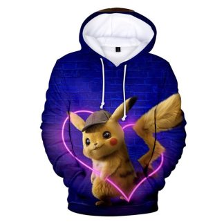 Pokemon Hoodie Pikachu Detektiv