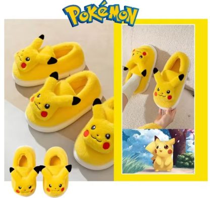 Pikachu Hausschuhe Plüschtier – Bild 2
