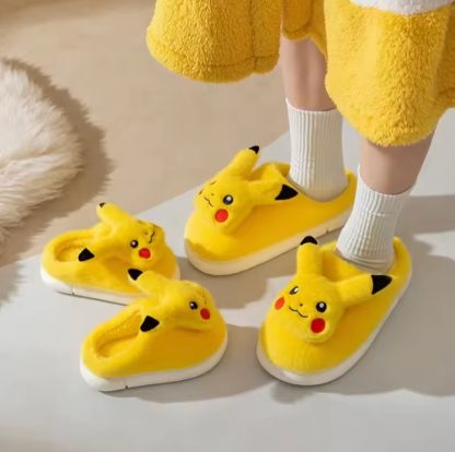 Pikachu Hausschuhe Plüschtier – Bild 3