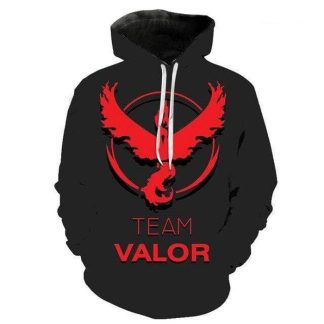 Pokemon Hoodie Team Valor