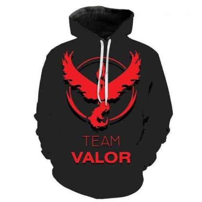 Pokemon Hoodie Team Valor