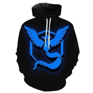 Pokemon Hoodie Team Mystic